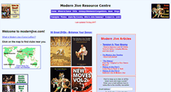 Desktop Screenshot of modernjive.com